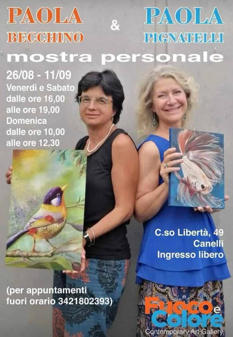 Mostre personali Becchino-Pignatelli
